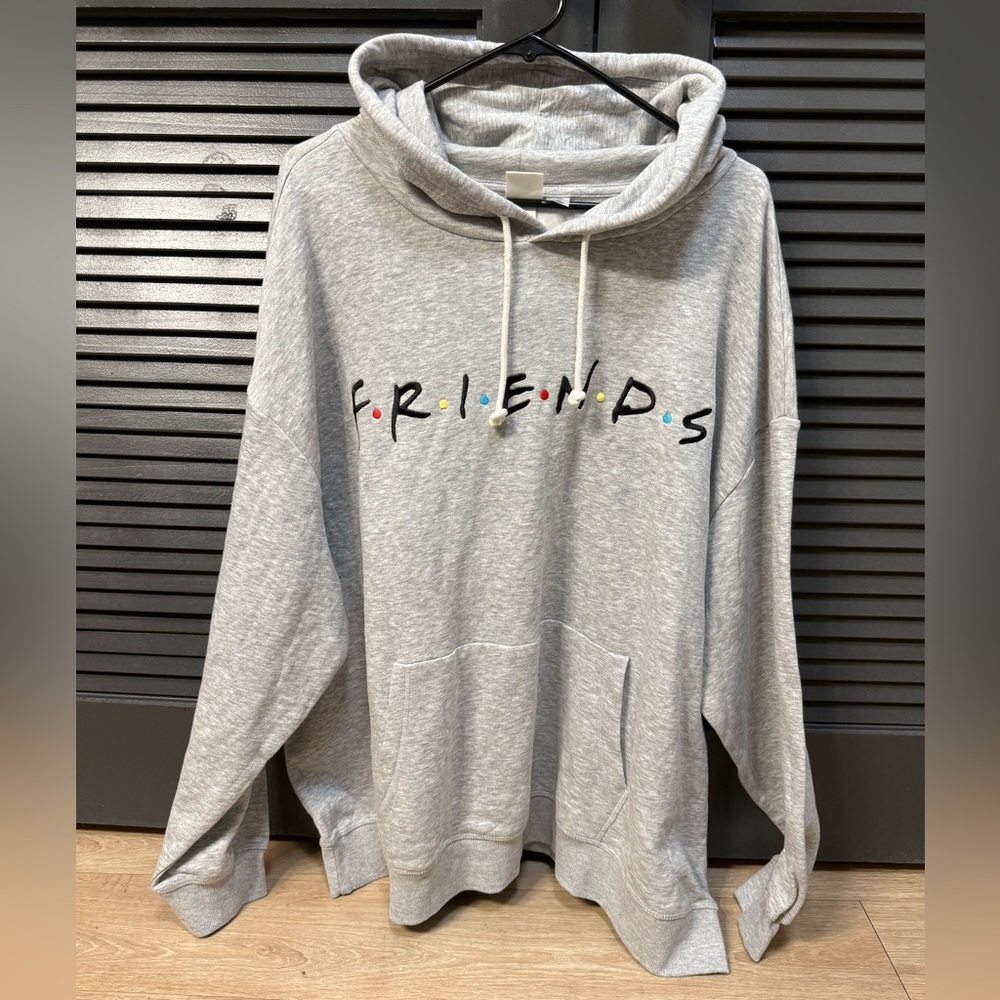 Grey F.R.I.E.N.D.S Hoodie